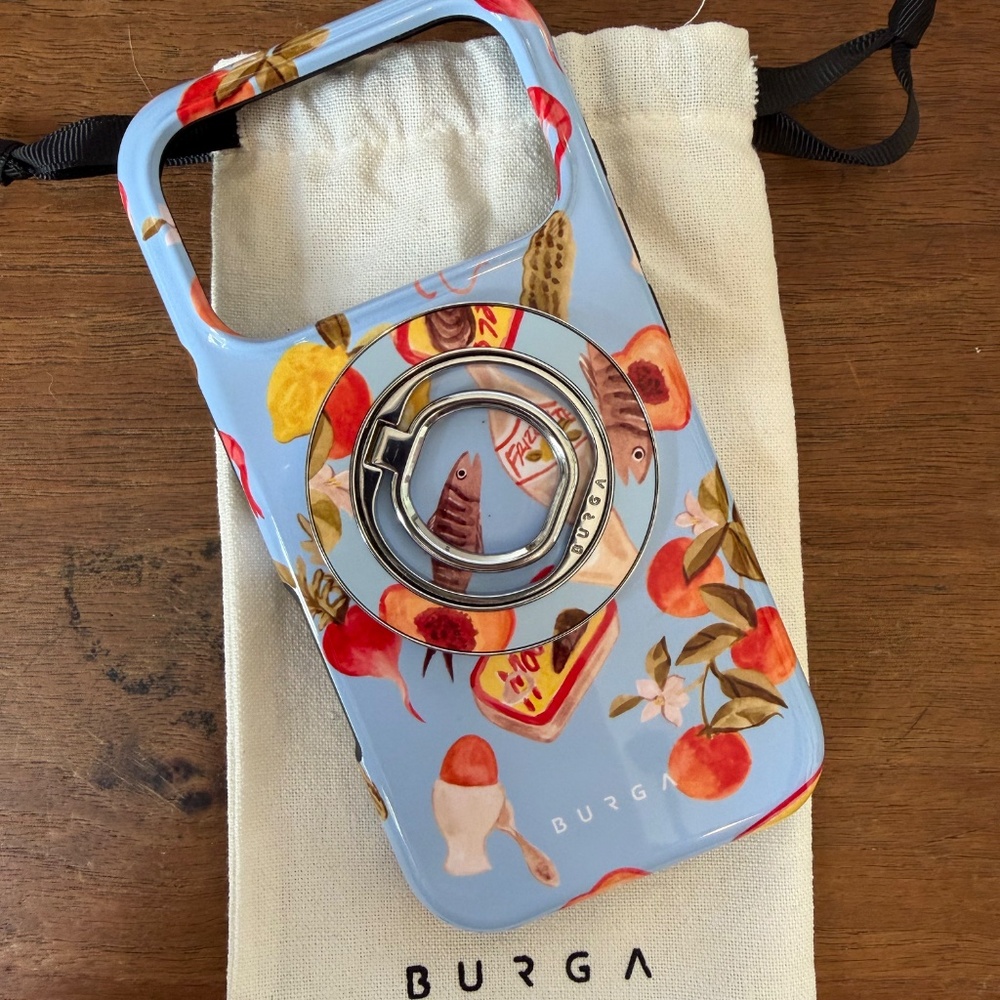 BURGA - iPHONE 17 PRO TOUGH MAGSAFE CASE & MAGNETIC RING HOLDER - AL FRESCO